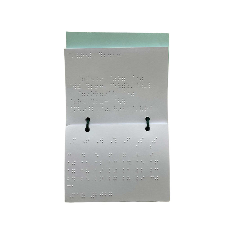 Alternative view of 2027 Braille Pocket Date Calendar