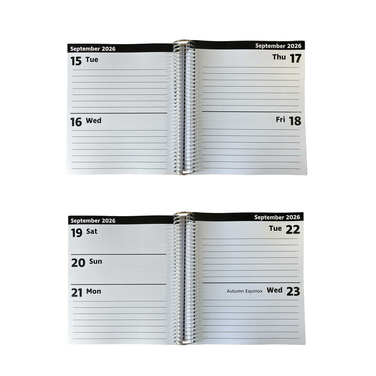 Alternative view of RNIB Big print academic desk diary 2026-27