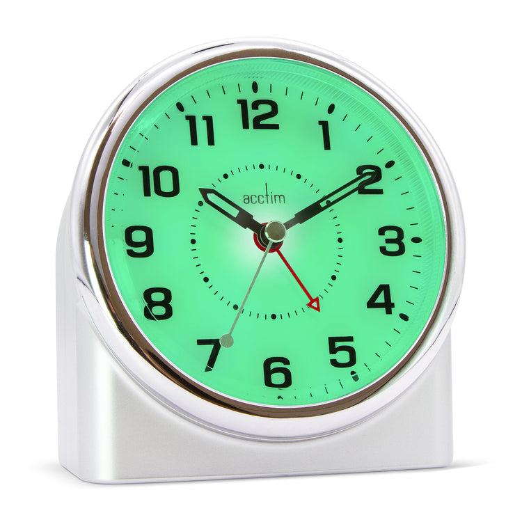 Alternative view of Smartlite easy-to-see silent analogue alarm clock