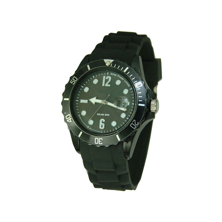 Solar sports watch