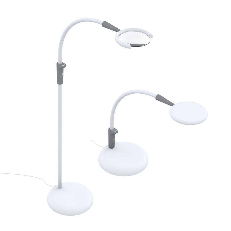Daylight MAGnificent floor and table magnifying lamp