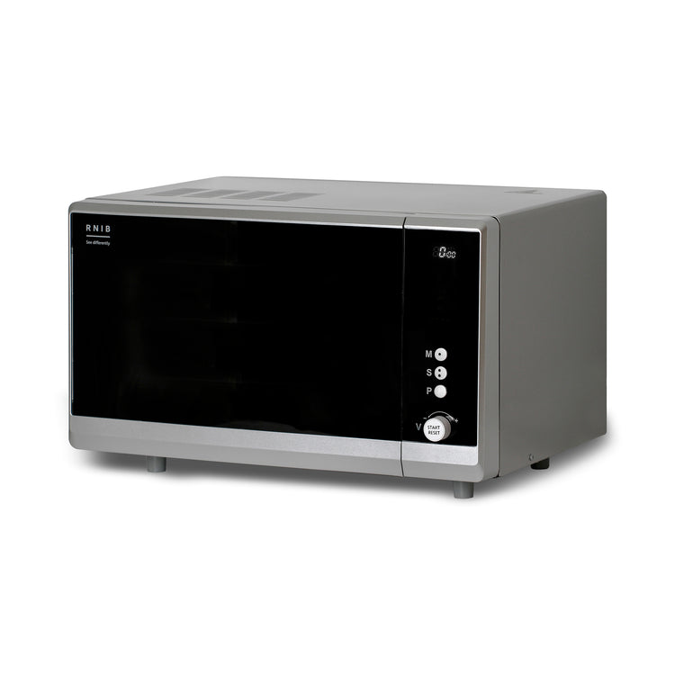 Alternative view of RNIB talking microwave