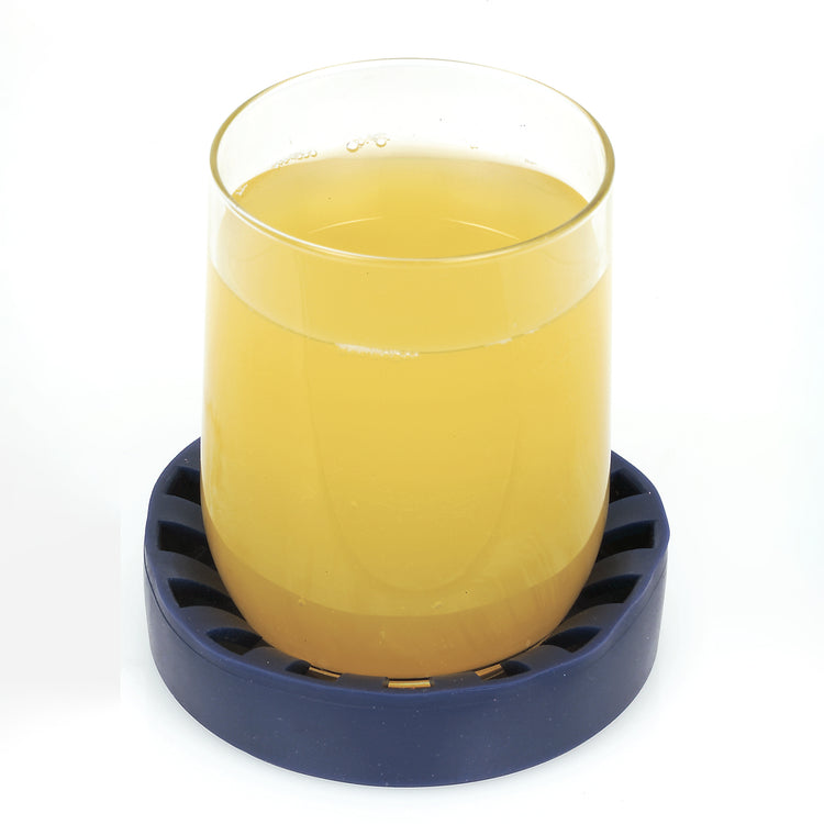 Dycem non-slip cup holder, blue