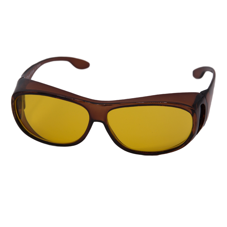 RNIB Orion medium fit-over eyeshields - yellow