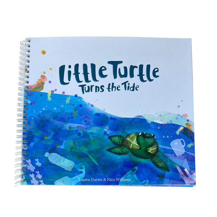 Little Turtle Turns the Tide (contracted UEB)