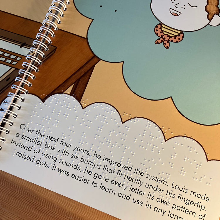 Alternative view of Little People, BIG DREAMS – Louis Braille