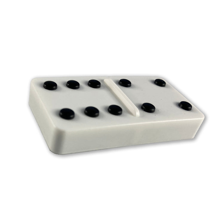 Alternative view of Easy-to-see tactile dominoes with raised dots