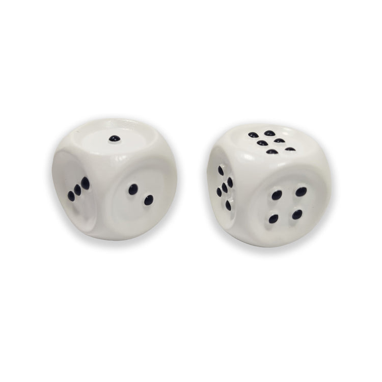 Tactile dice, set of two