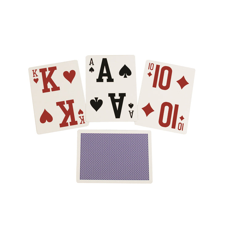 Alternative view of Large print playing cards