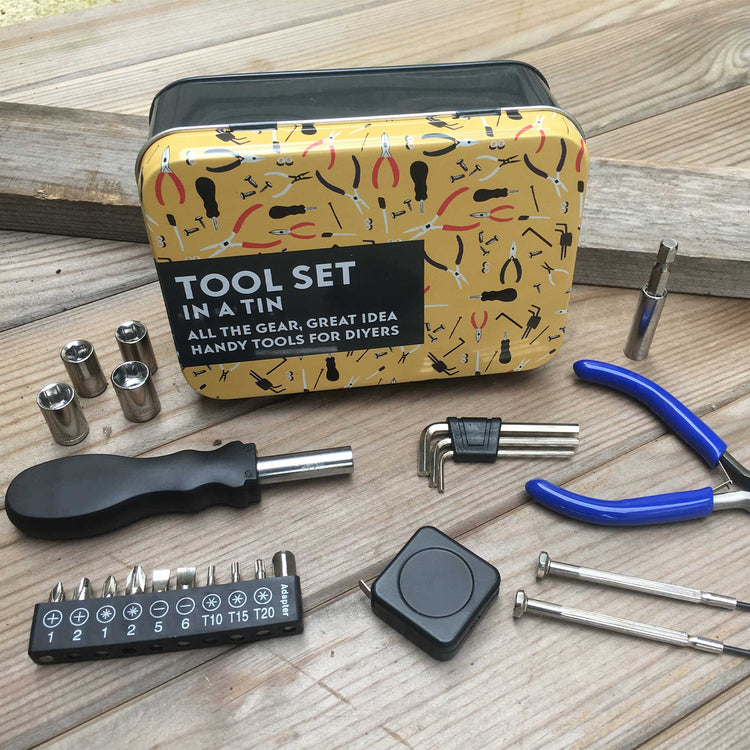 Alternative view of Apples To Pears Gifts for Grown Ups – Tool set in a tin