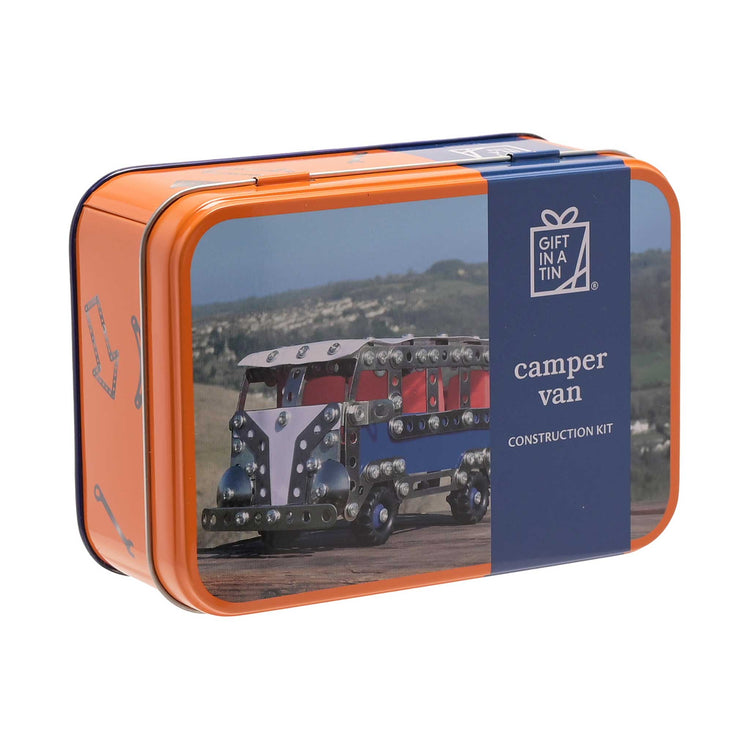 Apples To Pears Gifts in a tin – camper van construction kit