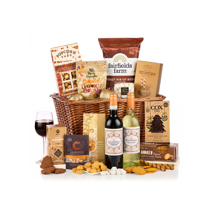 A cosy Christmas hamper (alcohol)