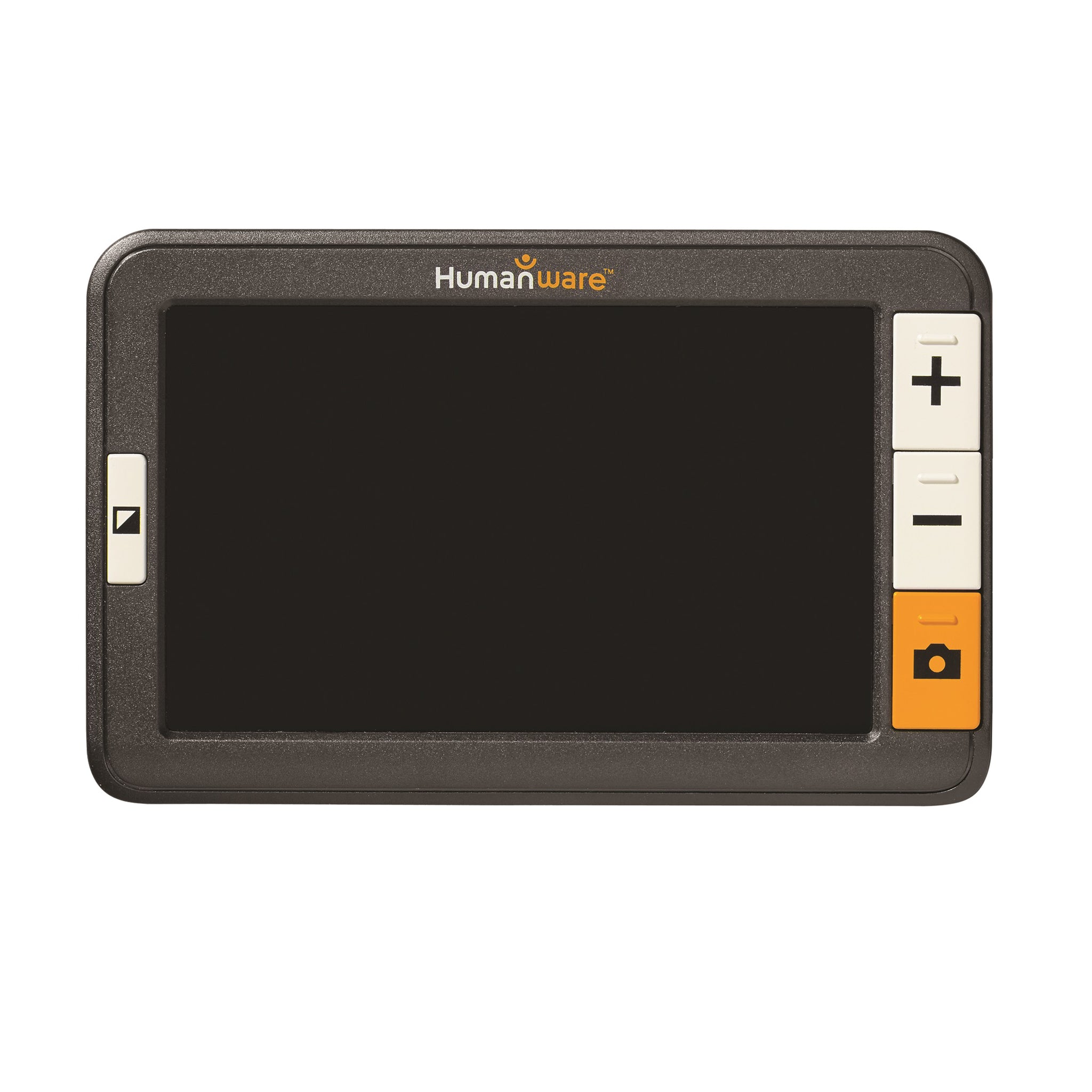 Explore 5 handheld video magnifier with black screen