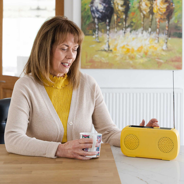 Alternative view of Ravencourt Living Talking Easy USB Music and radio Player