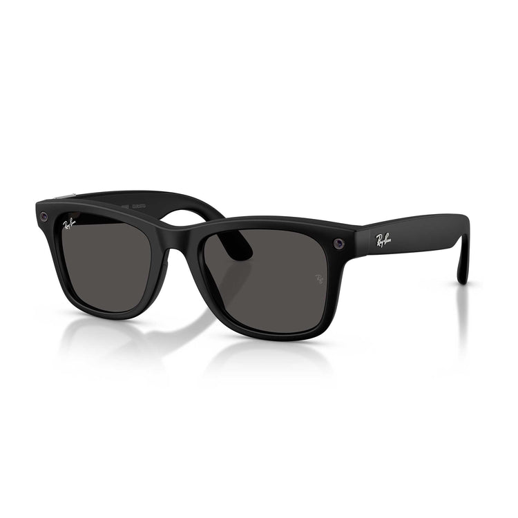 Alternative view of Ray-Ban Meta Gen 3 smart glasses – Wayfarer, grey lenses, matte black frame