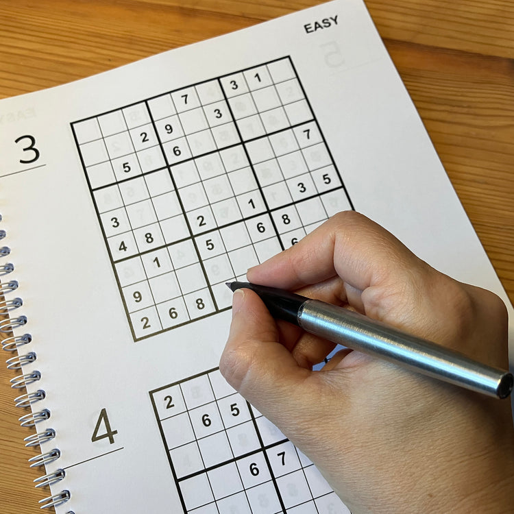 Alternative view of RNIB Large print Sudoku puzzles Volume 1