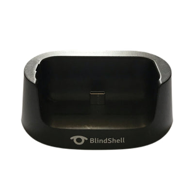 Image shows the spare charging cradle for the BlindShell classic 2 on a white background.