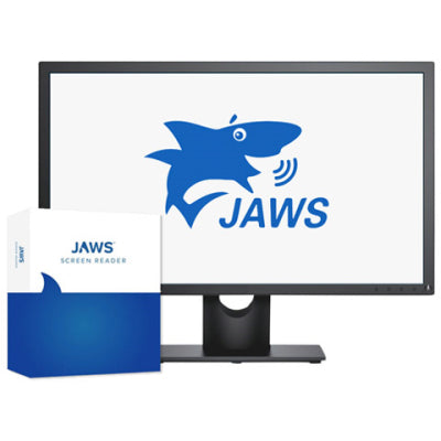 Alternative view of JAWS Pro software (current edition) incl. SMA