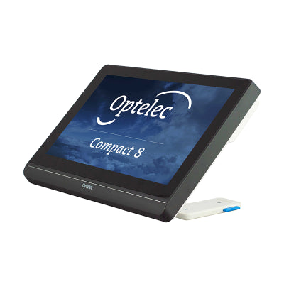 Image shows side view of the magnifier on a white background