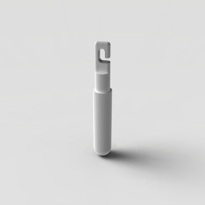 Hook style pencil tip for canes
