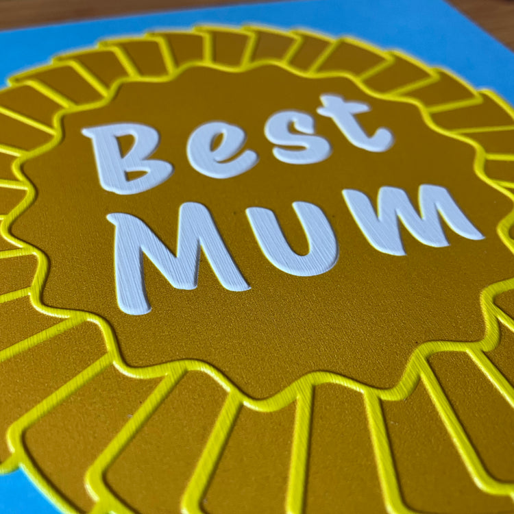 Alternative view of Inclusive rosette mother's day card