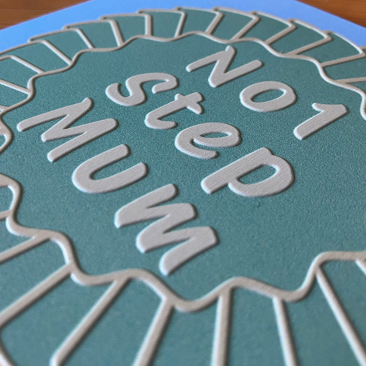 Alternative view of Inclusive no.1 stepmum mother's day card