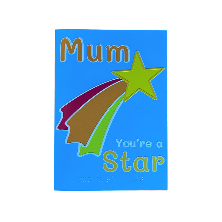 Inclusive you're a star mother's day card