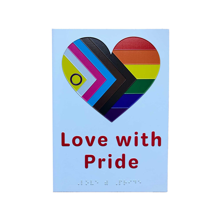 Inclusive Love with Pride charity card