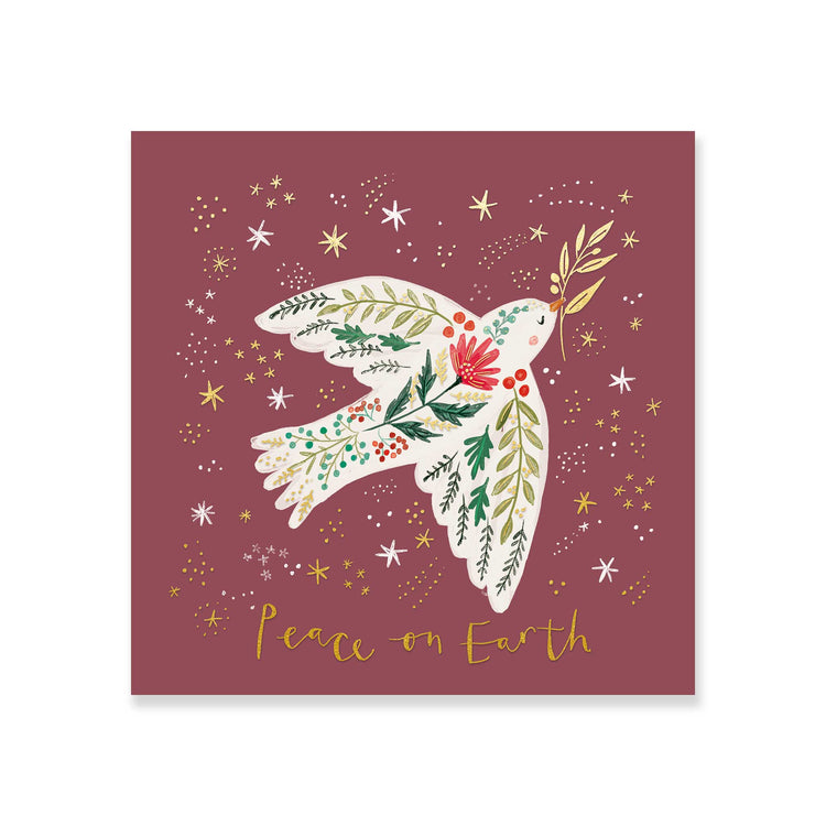 Peace on Earth charity Christmas card (pack of 10)