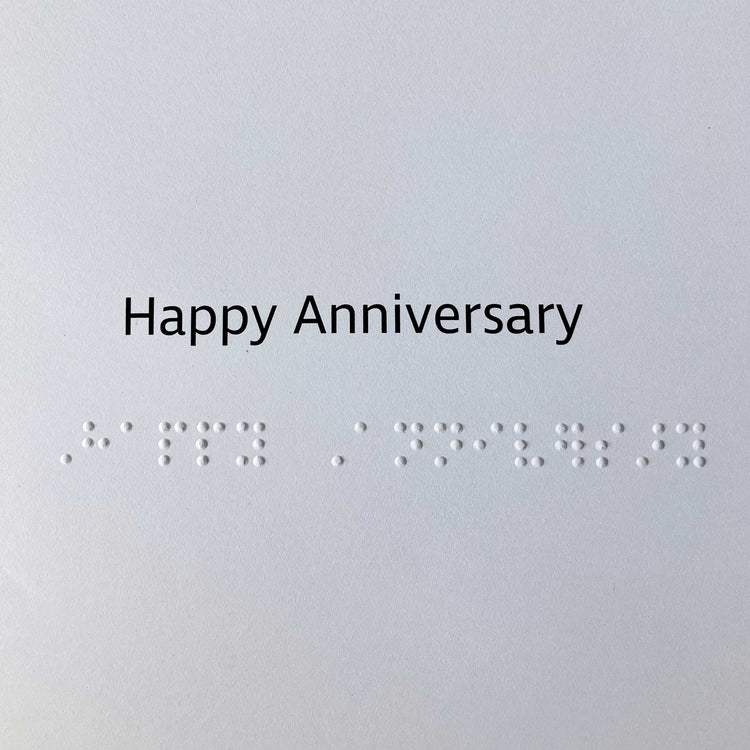 Alternative view of Inclusive Matchbox Anniversary charity card