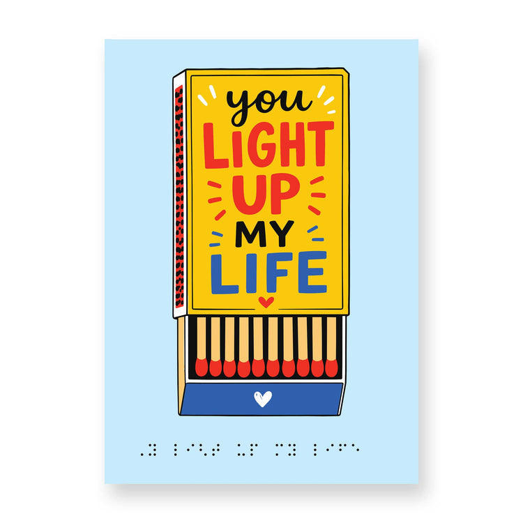 Inclusive Matchbox Anniversary charity card