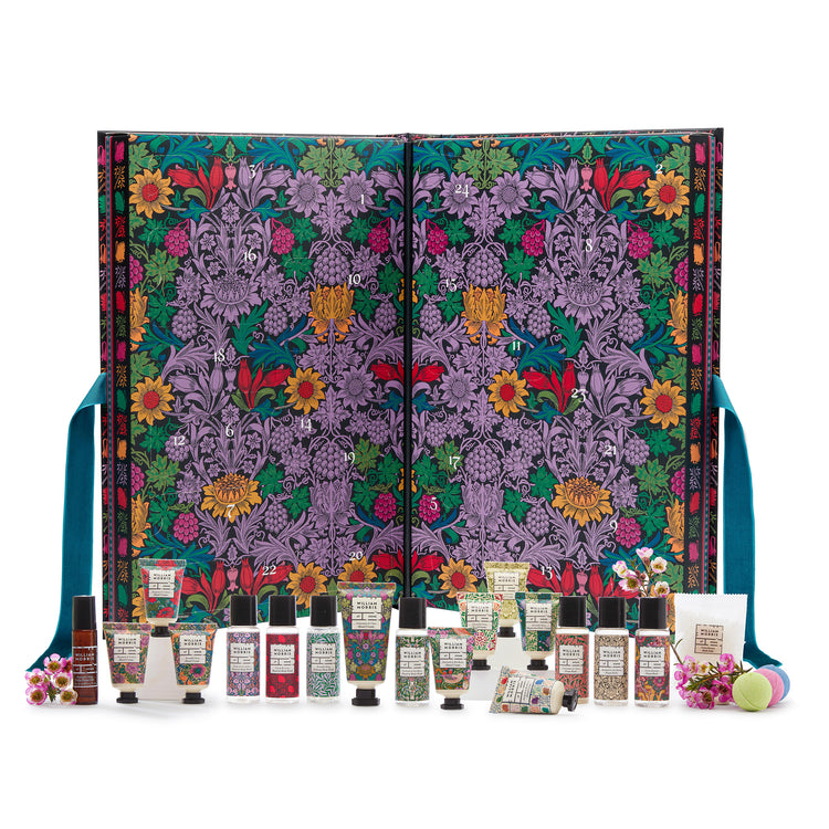 William Morris 24 day, brailled, Beauty advent calendar limited edition
