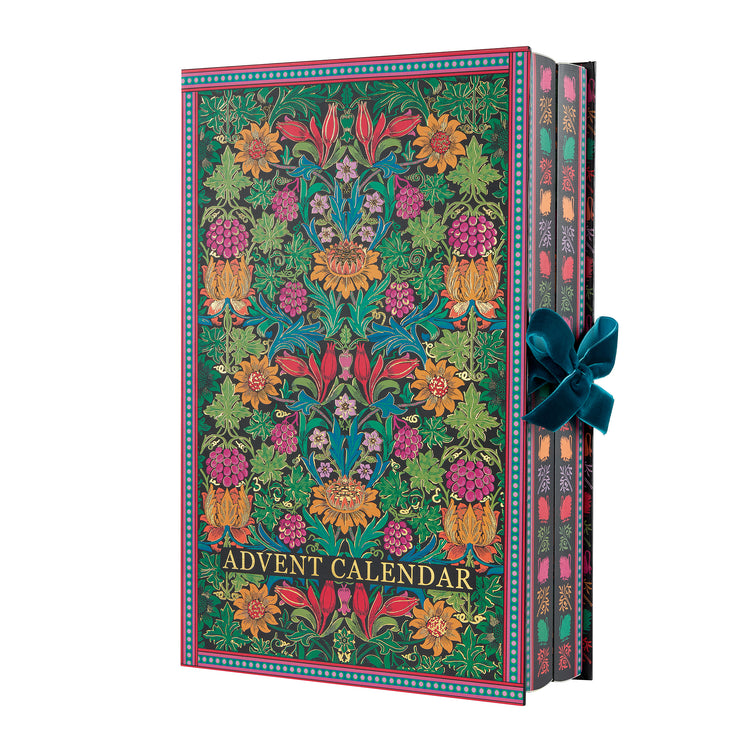 Alternative view of William Morris 24 day, brailled, Beauty advent calendar limited edition