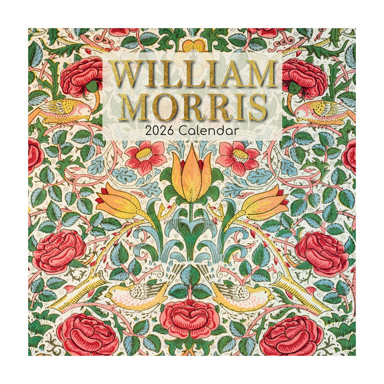 2026 Square Wall Calendar William Morris