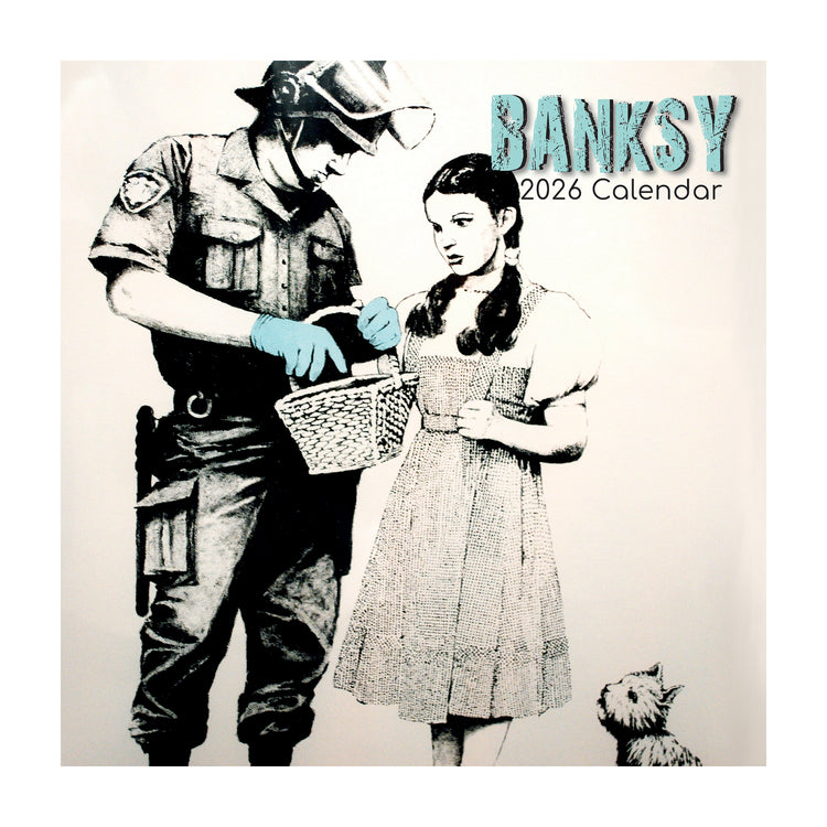 2026 Square Wall Calendar Banksy