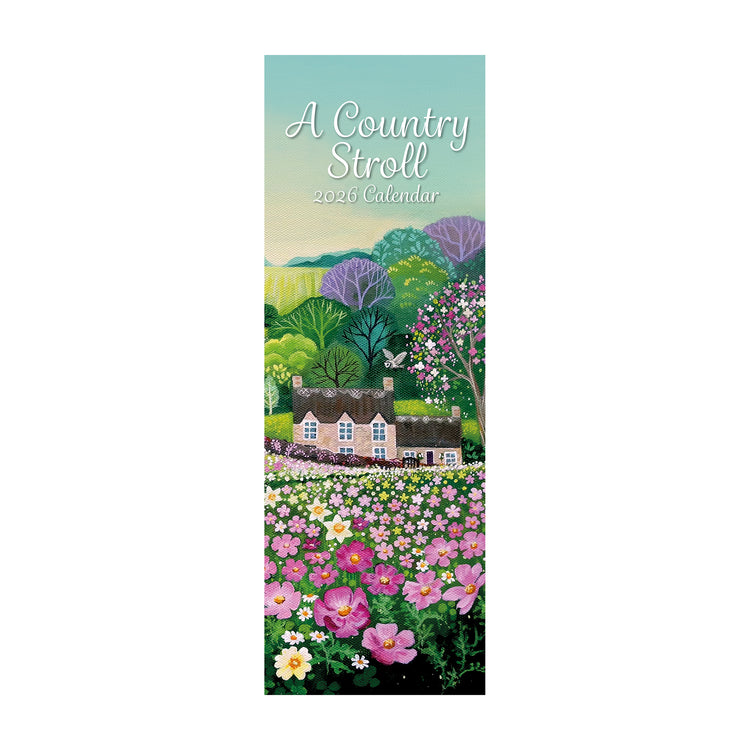 2026 Slimline Calendar A Country Stroll