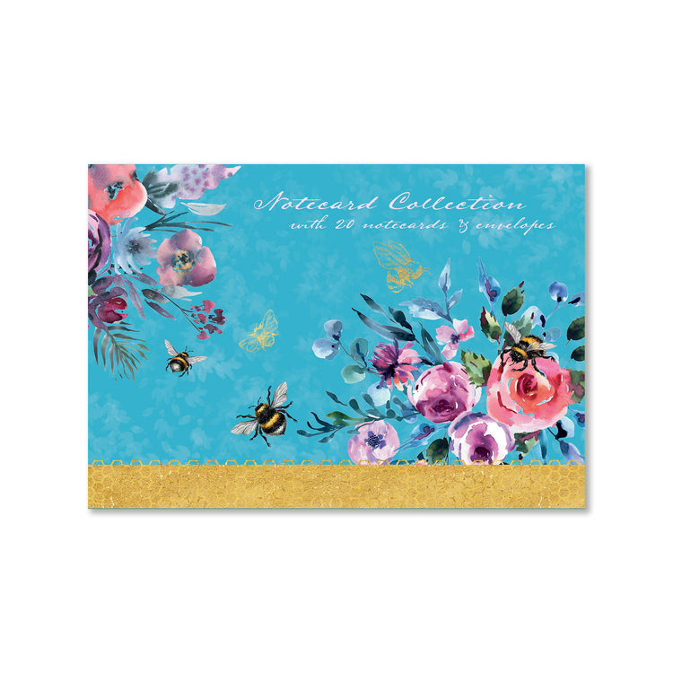 Notecard Collection (pk of 20) Queen Bee