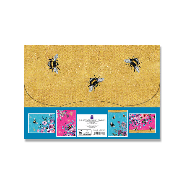 Alternative view of Notecard Collection (pk of 20) Queen Bee