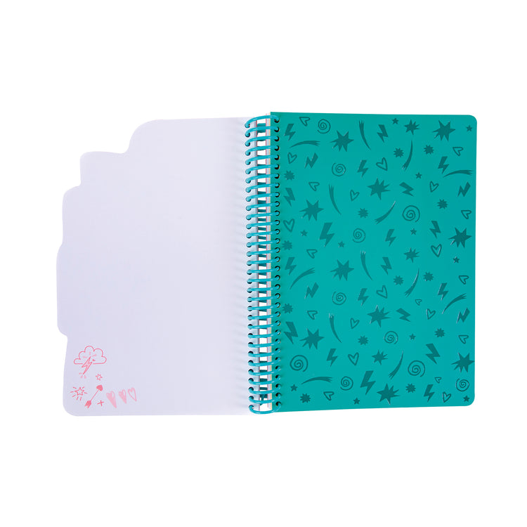 Alternative view of A5 Spiral Notebook Positive Power