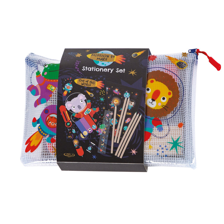 Alternative view of Stationery Set Mission to Mars