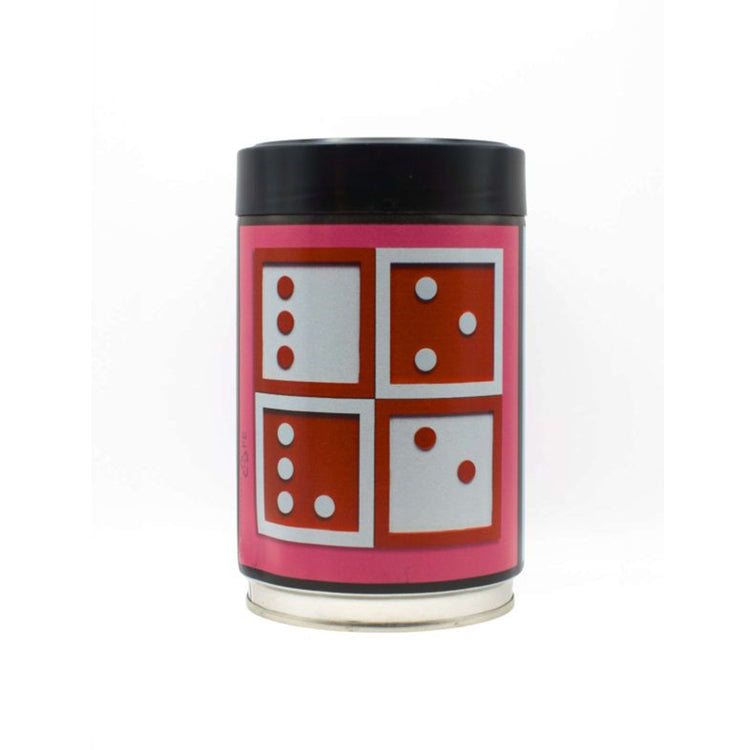 Pepita coffee tin Clarke Reynolds (Mr Dot)