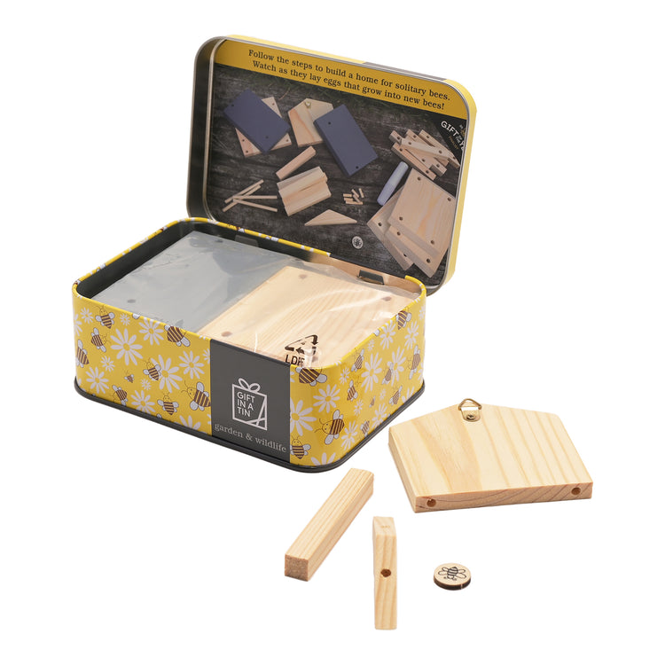 Alternative view of Apples To Pears Gift In A Tin Build A Bee Hotel