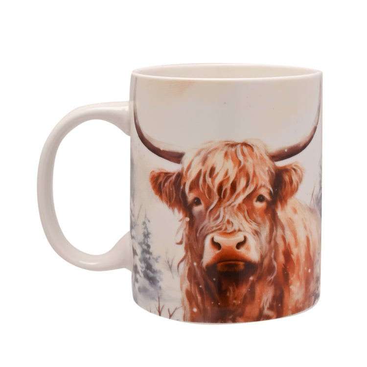 Alternative view of Highland Cow Mug