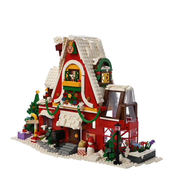 Alternative view of Toy Shop Christmas chalet brick building set