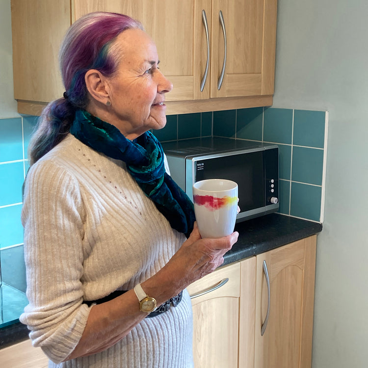 Alternative view of RNIB mug