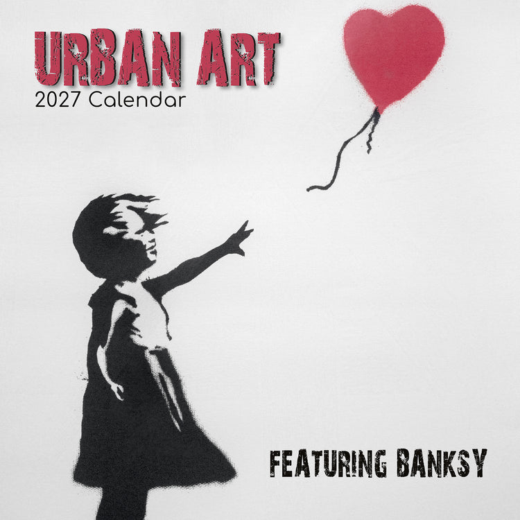 2027 Square Wall Calendar Urban Art