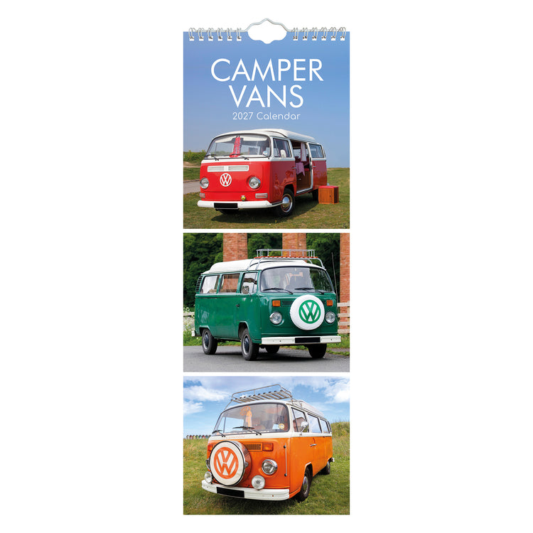 2027 Slimline Calendar Camper Vans