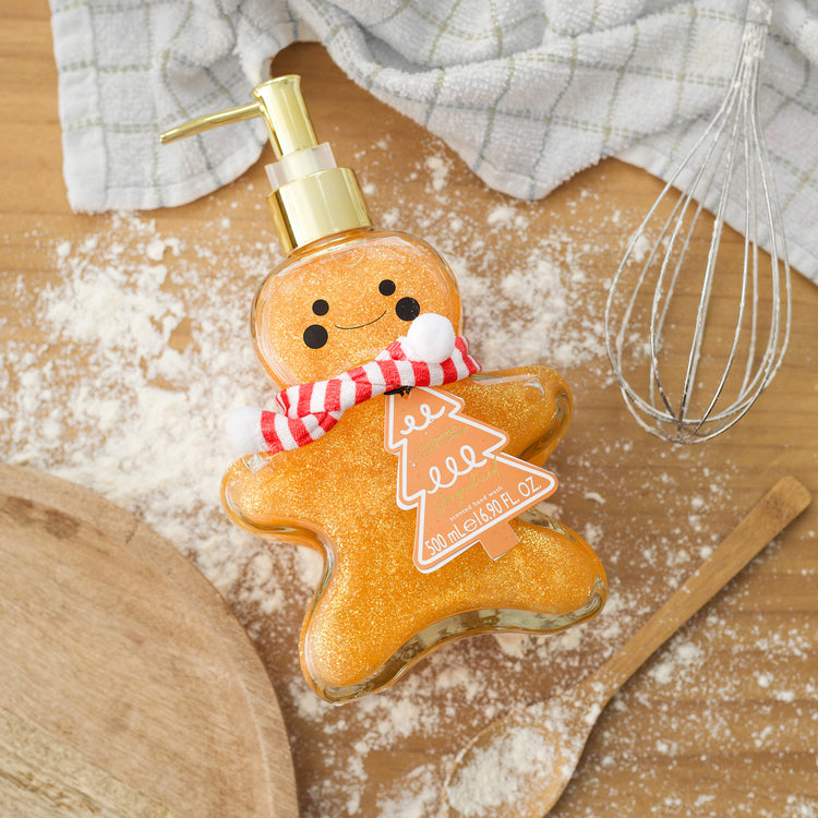 Golden Gingerbread person Hand Wash