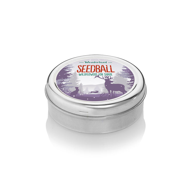 Seedball Let it Snow Tin
