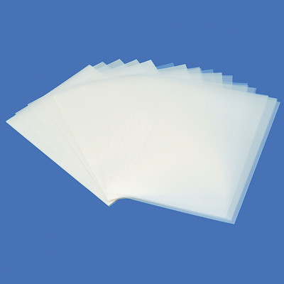 Sheets of plastic film
